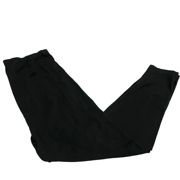 Oh! Mamma Gray and Black Maternity Leggings Size Large - Picture 3 of 5